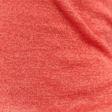 System Action - V26JE209-34 – Jersey coral con escote de pico con acabados acanalados - Mujer