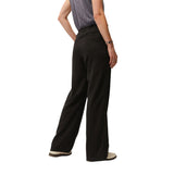 System Action - V26PA208-11 – Pantalón de pinzas fluido gris oscuro 100% tencel - Mujer