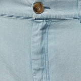 System Action - V26PA417-5 – Pantalones fluidos azules de téncel efecto vaquero - Mujer