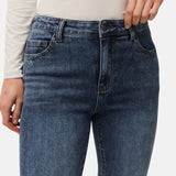 System Action - V26PT104-5 – Pantalones pitillo vaqueros azules de algodón y 2% elastano - Mujer