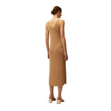 System Action - V26VE348-2 – Vestido largo de punto con lúrex - Mujer