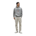 Sudadera gris Ecoalf para hombre - Estilo sostenible y cómodo Konestilochic