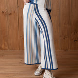 W124031_AZUL-Pantalón culotte de rayas Why Not para mujer