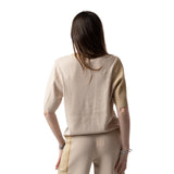 WNT Collection - W125024_48 - Jersey de lúrex de manga corta - Mujer