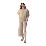 WNT Collection - W125024_48 - Jersey de lúrex de manga corta - Mujer