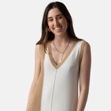 WNT Collection - W125025_07 - Vestido midi con escote de pico - Mujer