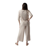 WNT Collection - W125031_48 - Jersey de rayas de manga 3/4 - Mujer