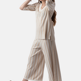 WNT Collection - W125031_48 - Jersey de rayas de manga 3/4 - Mujer