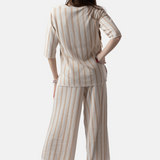 WNT Collection - W125031_48 - Jersey de rayas de manga 3/4 - Mujer