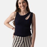 WNT Collection - W125032_07 - Pantalón de rayas - Mujer