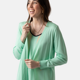 WNT Collection - W125041_47 - Chaqueta larga con aberturas - Mujer