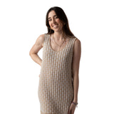 WNT Collection - W125042_29 - Vestido midi con lúrex - Mujer