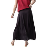 WNT Collection - W125622_02 - Falda midi de viscosa - Mujer