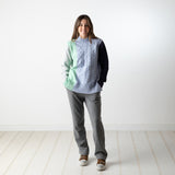 Why Not - W224018_04 - Jersey color block combinado - Mujer
