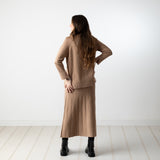 Why Not - W224033_29 – Falda de canalé con abertura lateral - Mujer