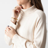 Why Not - W224060_07 – Jersey de cuello vuelto con aberturas laterales - Mujer