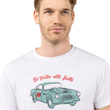 Scotta – Car W24010616 - Camiseta de manga corta 100% algodón - Hombre