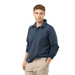 Polo azul marino Scotta Rugby Flag para hombre - 100% algodón Konestilochic