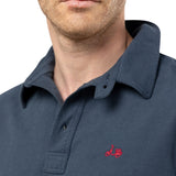 Scotta – Rugby Flag - W24030541 – Polo de manga larga 100% algodón - Hombre