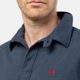 Scotta – Rugby Flag - W24030541 – Polo de manga larga 100% algodón - Hombre