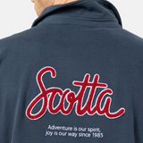 Scotta – Rugby Flag - W24030541 – Polo de manga larga 100% algodón - Hombre
