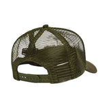 Superdry - W9010176A-KFG – Gorra trucker verde ajustable con panel trasero de malla y visera curvada