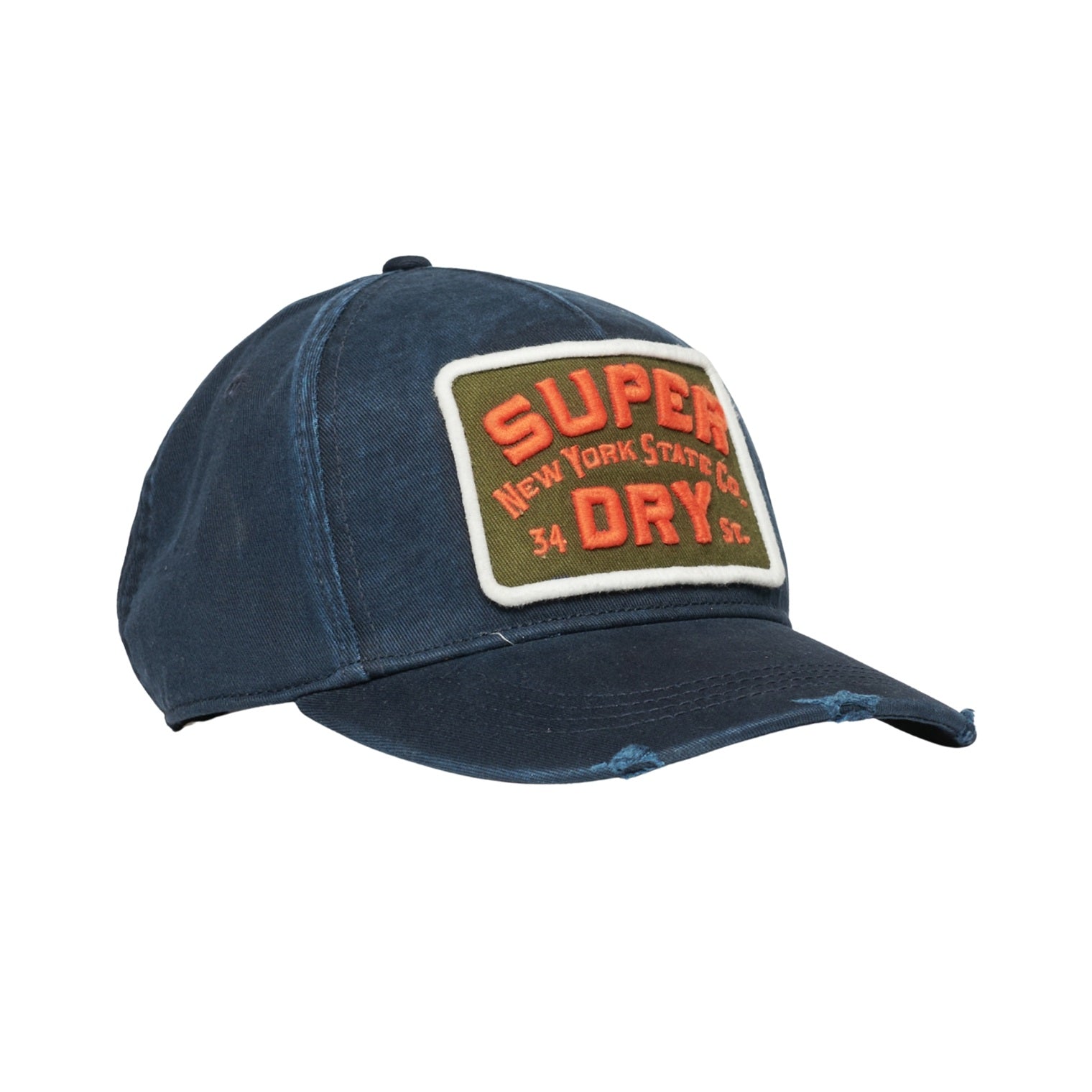 Gorra trucker azul Superdry Graphic - Estilo vintage ajustable Konestilochic