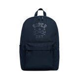 Superdry – Heritage W9110434A-98T – Mochila azul con tirantes acolchados (42,6x30x12,5 cm.)