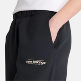 New Balance – Reimagined Fleece Barrel WP53505 – Pantalones de deporte de tiro medio - Mujer