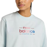 New Balance – Reimagined Relaxed WT53536 – Camiseta de manga corta 100% algodón - Mujer