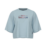 New Balance – Reimagined Relaxed WT53536 – Camiseta de manga corta 100% algodón - Mujer