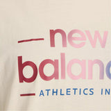 New Balance - WT53916 – Camiseta oversize de manga corta 100% algodón - Mujer
