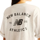 New Balance - Reimagined Relaxed WT62C26K-AHH - Camiseta de manga corta - Mujer