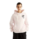 New Balance - WT62H6F8-AAA - Sudadera rosa claro tipo canguro con capucha - Mujer