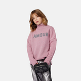 Zadig&Voltaire - X60429_47Z – Jersey metalizado con lana con estampado jacquard - Niña