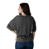 Zadig&Voltaire - X60528-09B – Camiseta de manga corta 100% algodón orgánico con estampado frontal - Niña