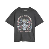 Zadig&Voltaire - X60528-09B – Camiseta de manga corta 100% algodón orgánico con estampado frontal - Niña