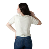 Zadig&Voltaire - X60531-72G – Camiseta de manga corta 100% algodón orgánico con estampado frontal - Niña