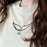 Zadig&Voltaire - X60531-72G – Camiseta de manga corta 100% algodón orgánico con estampado frontal - Niña