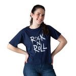 Camiseta azul niña Zadig&Voltaire | Estilo Rock Konestilochic
