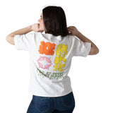 Zadig&Voltaire - X60534-10P – Camiseta de manga corta de punto flameado con estampado trasero - Niña