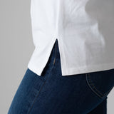 Zadig&Voltaire - X60535-10P – Camiseta sin mangas con aberturas laterales y logotipo estampado - Niña