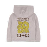 Zadig&Voltaire - X60544-92A – Sudadera con capucha de algodón teñido con mangas raglán - Niña