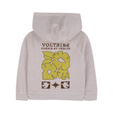 Zadig&Voltaire - X60544-92A – Sudadera con capucha de algodón teñido con mangas raglán - Niña