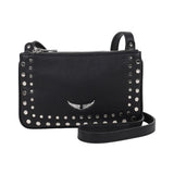 Zadig&Voltaire - X60616-09B – Bolso en símil de piel granulado con bandolera ajustable (11,5 x 18,5 cm.)