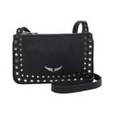 Zadig&Voltaire - X60616-09B – Bolso en símil de piel granulado con bandolera ajustable (11,5 x 18,5 cm.)