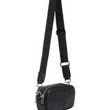 Zadig&Voltaire - X60625-09B – Bolso de mano negro con bandolera ajustable y cierre de cremallera (9 x 15 x 5 cm)