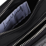Zadig&Voltaire - X60625-09B – Bolso de mano negro con bandolera ajustable y cierre de cremallera (9 x 15 x 5 cm)