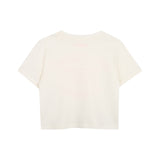 Zadig&Voltaire - X60793-195 - Camiseta blanca de manga corta 100% algodón con estampado delantero - Niña