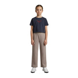 Zadig&Voltaire - X60793-849 - Camiseta azul marino de manga corta 100% algodón con estampado delantero - Niña